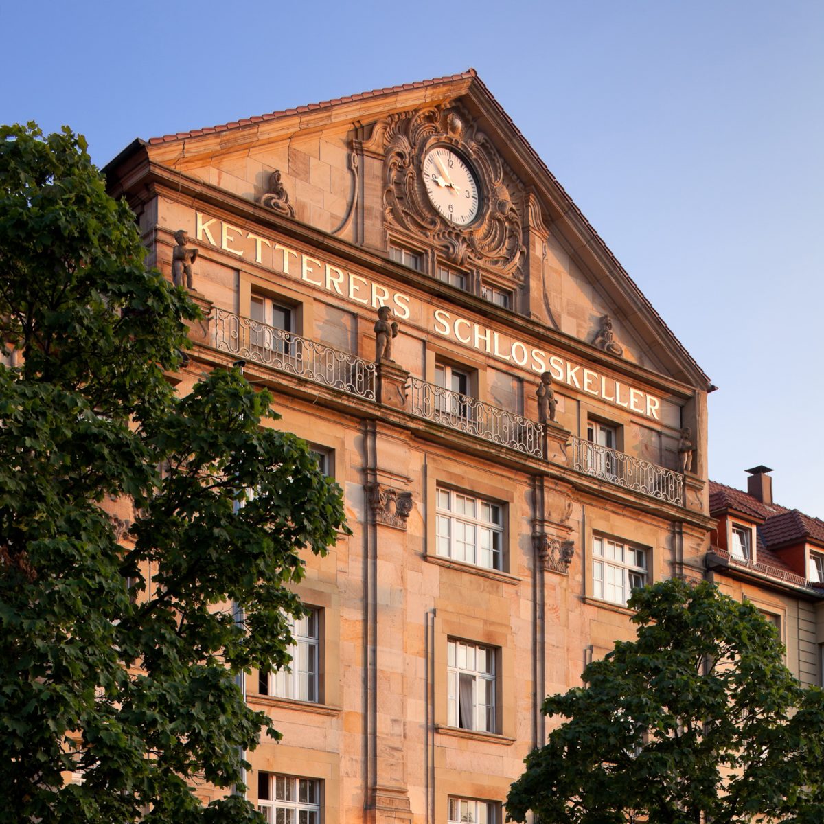 Ketterer Brauerei Gastronomie - Ketterers Schlosskeller - Aussen
